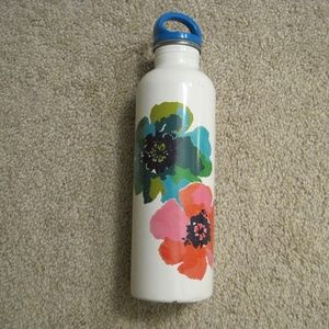 Old Navy Stainless Steel Floral Water Bottle